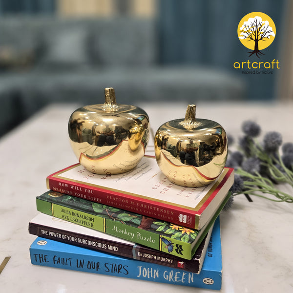 Apple Table Decor - Made in 100% Pure Brass