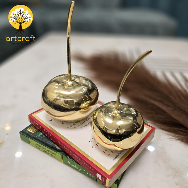 Cherry Table Decor - Made in 100% Pure Brass