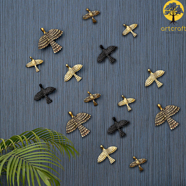 3D - Flying Birds - 100% Made From Brass