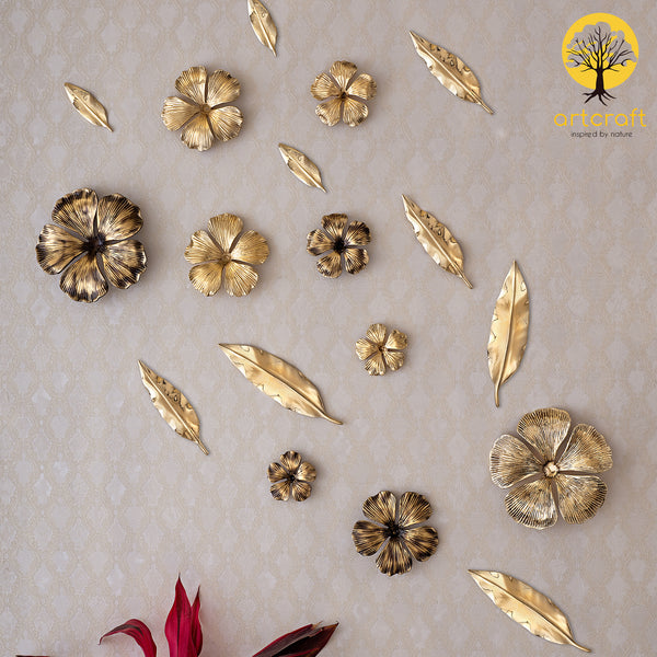 GARDEN  WALL DECOR- 100% MADE IN BRASS