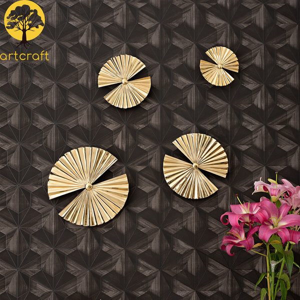 UCHIWA FAN WALL DECOR - 100% MADE FROM BRASS